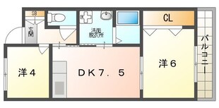 サバーピア581の物件間取画像